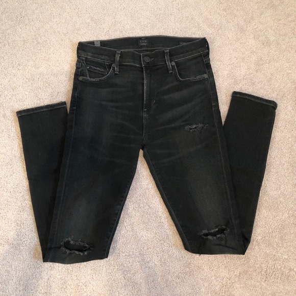 Current CITIZENS OF HUMANITY Distressed Jeans - Picture 2 of 5